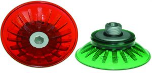 FC – FLAT-CONCAVE SUCTION CUP WITH INTERNAL CLEATS