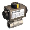 PNEUMATIC ACTUATORS WITH BRASS BALL VALVES